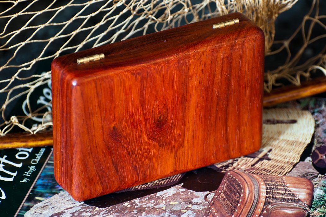 Jay Spencer Fly Box - African Padauk (4x6) 