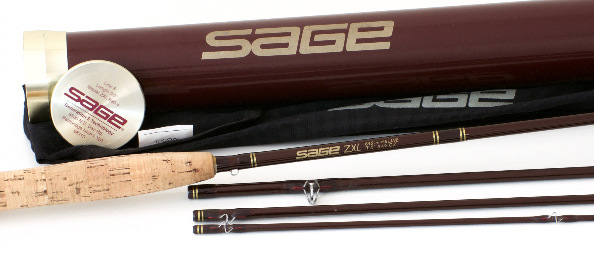 Sage ZXL 690-4 Graphite Fly Rod 