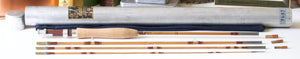 Partridge of Redditch "Poacher" 7' 4wt Bamboo Rod 