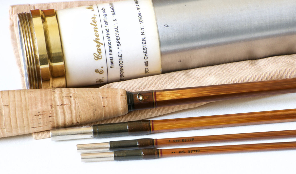 Walt Carpenter Browntone 7'9 3/2 5wt Bamboo Rod 