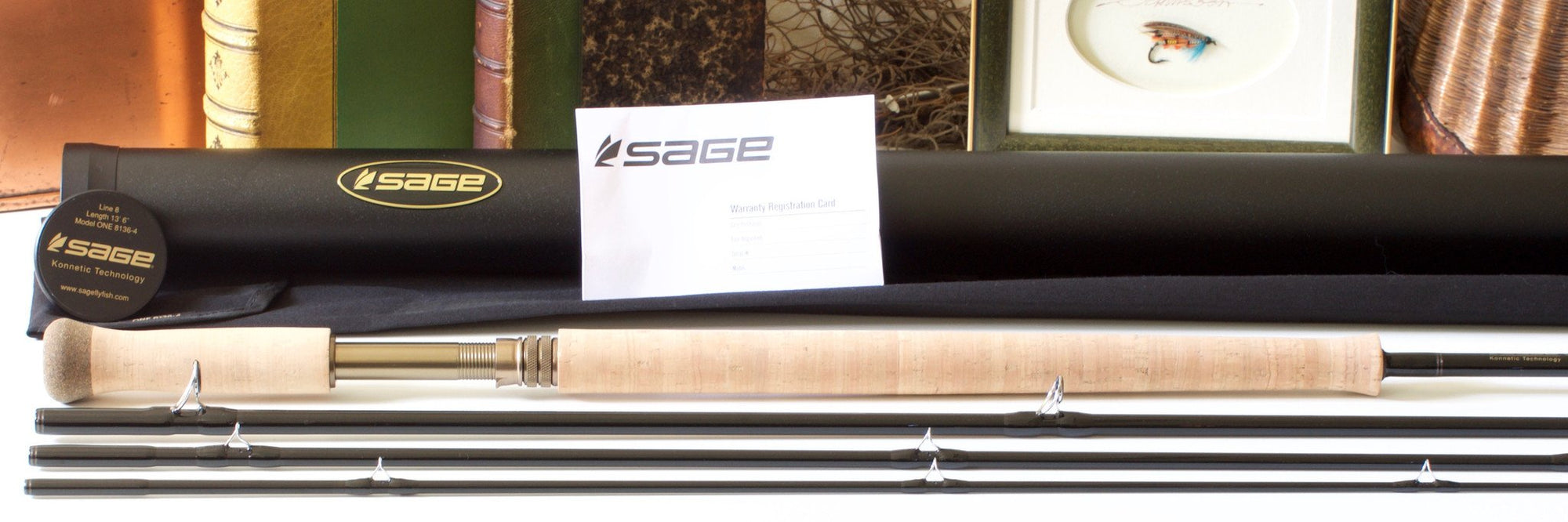 Sage One Graphite Spey Rod - Model 8136-4 