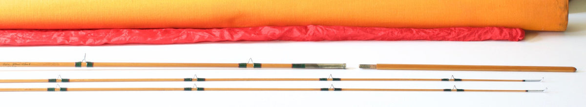 Pezon et Michel Super Parabolic PPP, "Featherweight" Type Glenn Clark Bamboo Rod 6'3 4-5wt