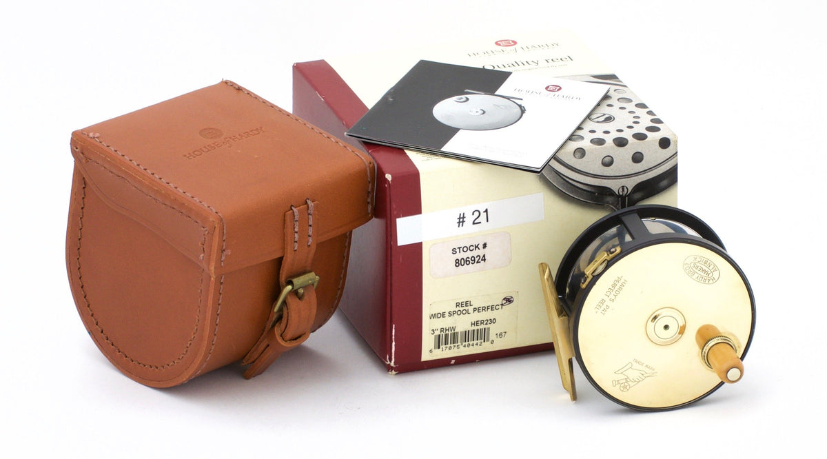 Hardy Brass Faced Perfect 1902 Reproduction Limited Edition 3" Reel 