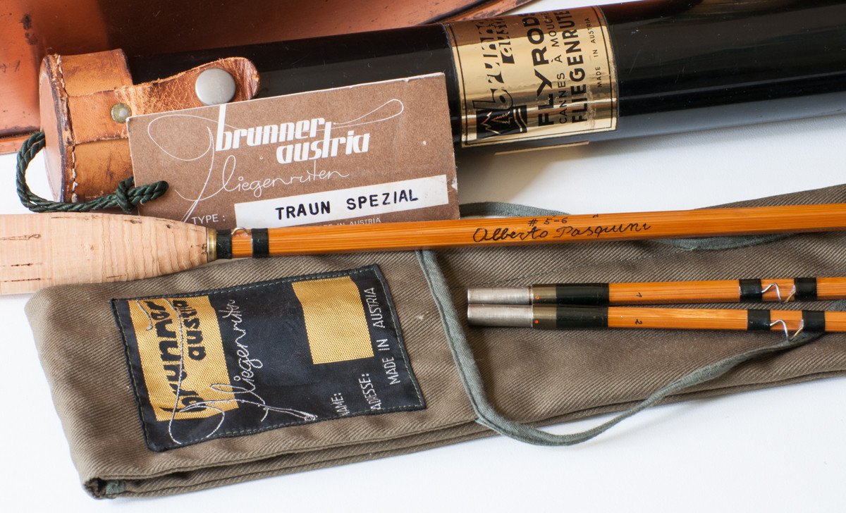 Brunner, Walter - "Type Traun Spezial" Bamboo Rod 7'8" 2/2 5-6wt 