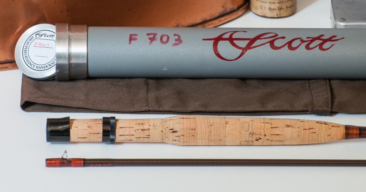 Scott Fiberglass Fly Rod - 7' 3wt 2 piece 