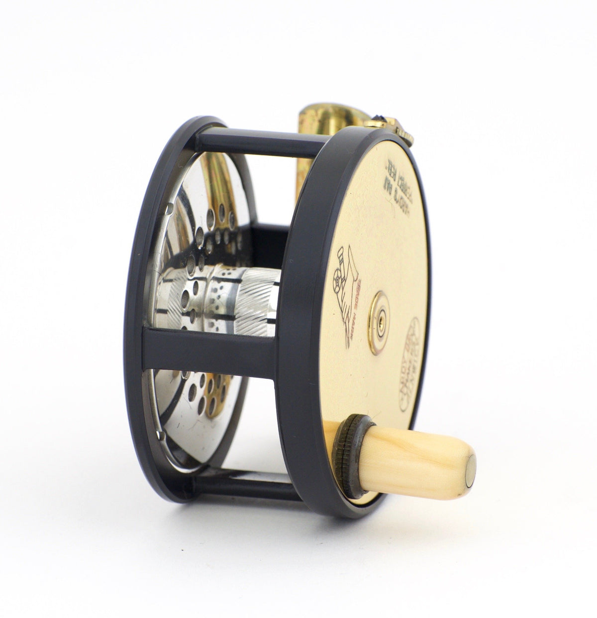 Hardy Brass Faced Perfect 1902 Reproduction Limited Edition Reel Set