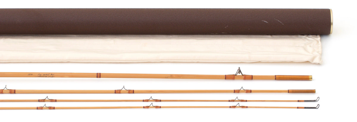 R.L. Winston Bamboo Rod 7'6" 3/2 #4 - handle grip and reel seat detail