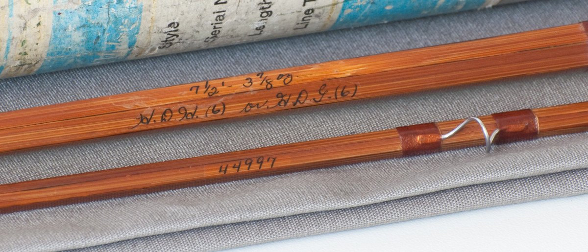 Orvis Battenkill 7'6" 2/1 5-6 wt Bamboo Rod 