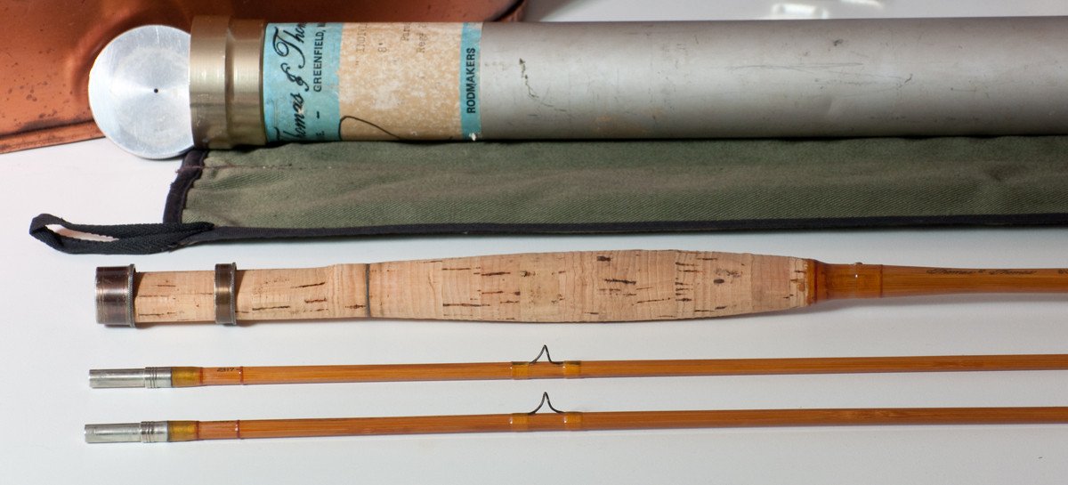 Thomas and Thomas Paradigm Bamboo Rod - early 8' 2/2 5wt