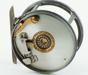 Hardy Perfect 3 3/4" Wide Drum 1912 Check Fly Reel