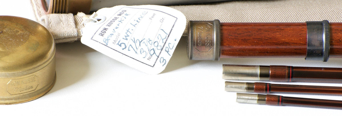 Kusse, Ron - "Beaverkill" 7'6" 3/2 5wt bamboo rod 