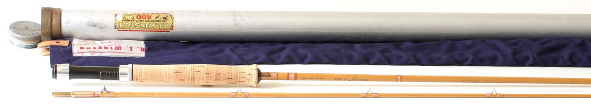 R.L. Winston Bamboo Rod SF-era 8'6" 2/1 #5/6 - handle grip and reel seat detail