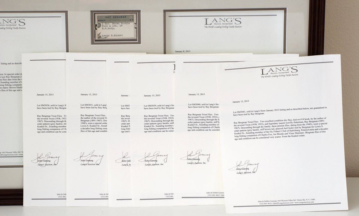 Bergman, Ray - Framed Flies 