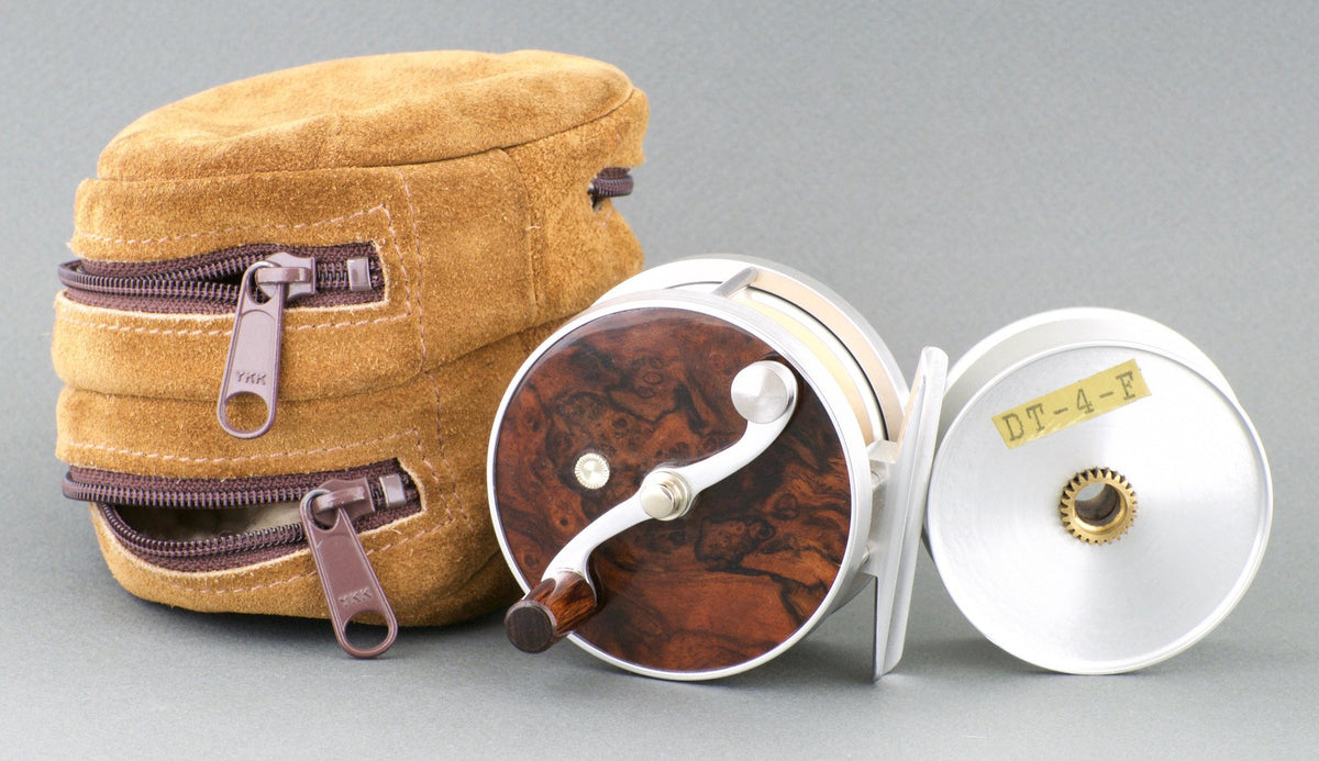 Ted Godfrey Burled Wood Paradigm Fly Reel