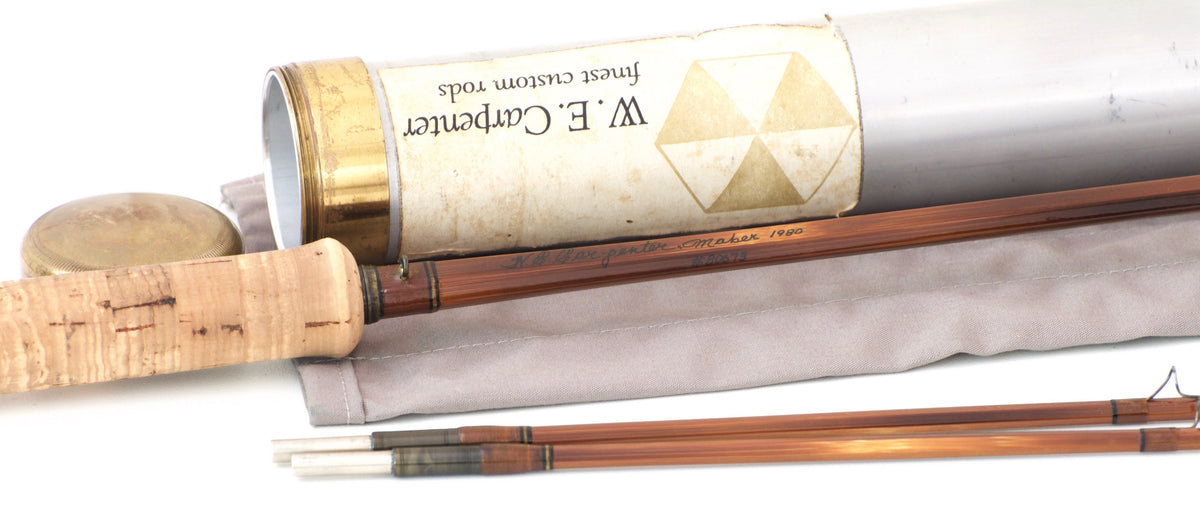 Walt Carpenter Browntone 7'3 4wt Bamboo Rod 