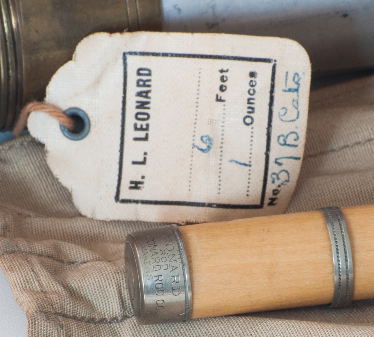 Leonard, HL - Model 37 Baby Catskill 6' 2/2 Bamboo Rod 