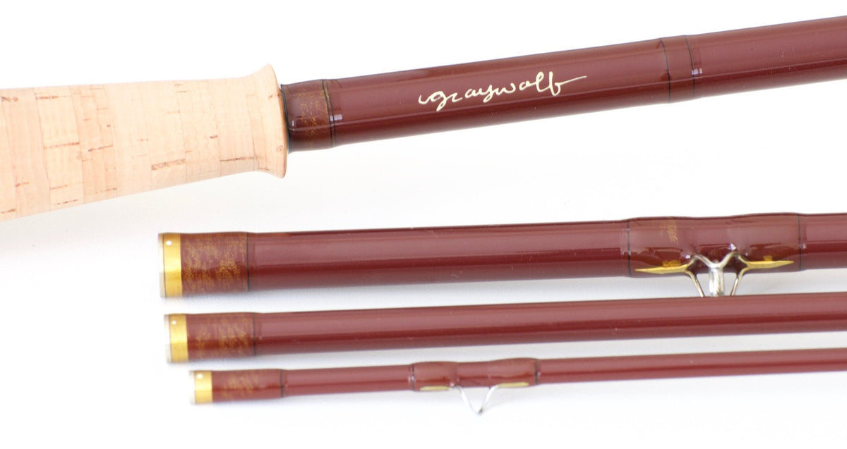 Tom Morgan Rodsmiths / Graywolf - 8'6 7wt Fiberglass Fly Rod 