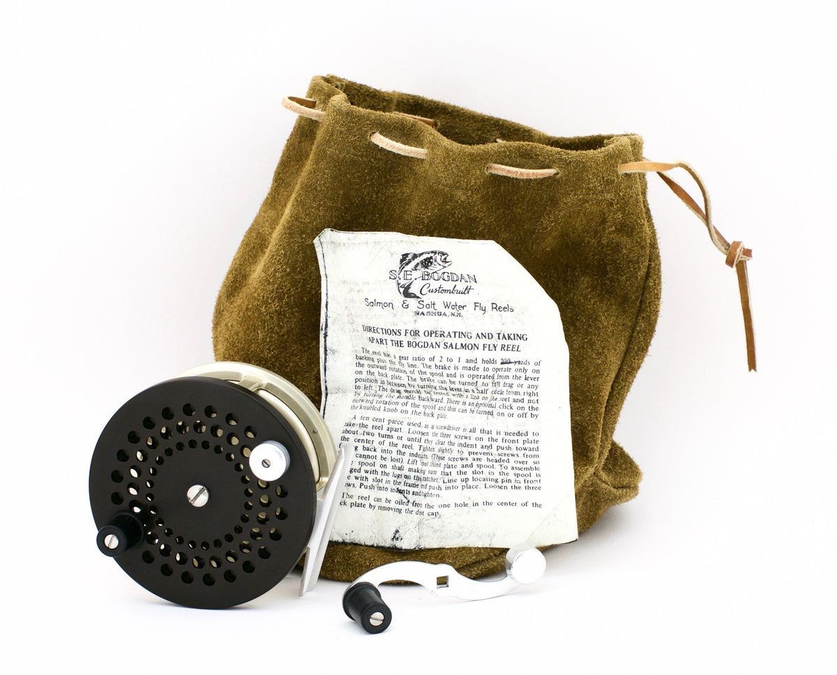 Bogdan Steelhead Fly Reel w/ Palming Rim