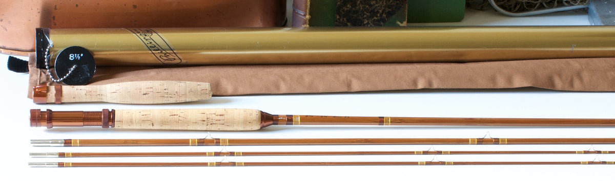 Phillipson Peerless Dry Fly Special Bamboo Rod 8'6" 3/2 6wt (2 rods in one!) 