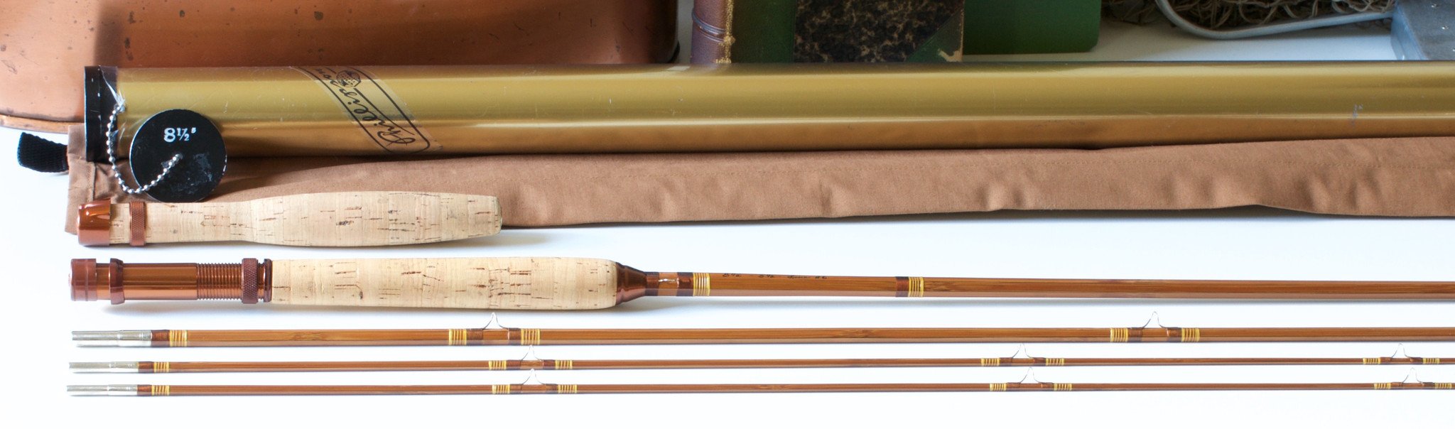 Phillipson Peerless Dry Fly Special Bamboo Rod 8'6 3/2 6wt (2 rods in -  Spinoza Rod Company