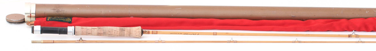 R.L. Winston Bamboo Rod SF era 8' 2/1 #5 - maker signature and rod markings