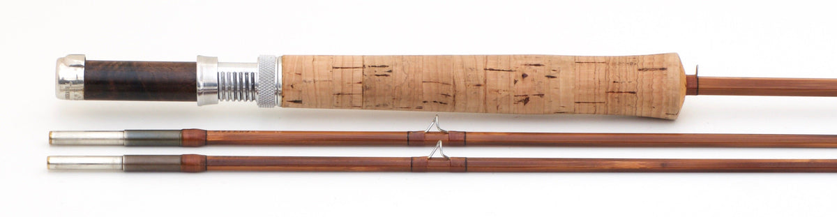 Bob Summers Model 856 Bamboo Rod 8' 2/2 #5/6 - maker signature and rod markings