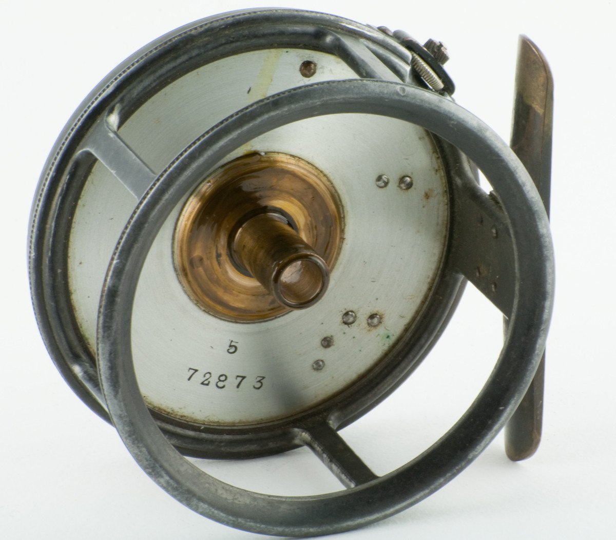 Hardy Perfect 3 3/4" Wide Drum 1912 Check Fly Reel 