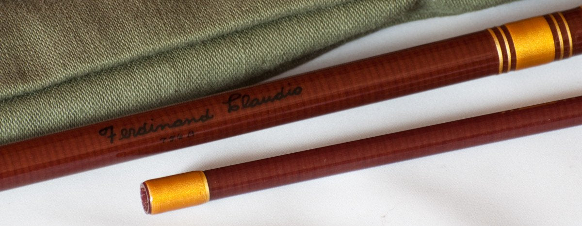 Claudio, Ferdinand -- 756A 7'6 6wt Fiberglass Rod 