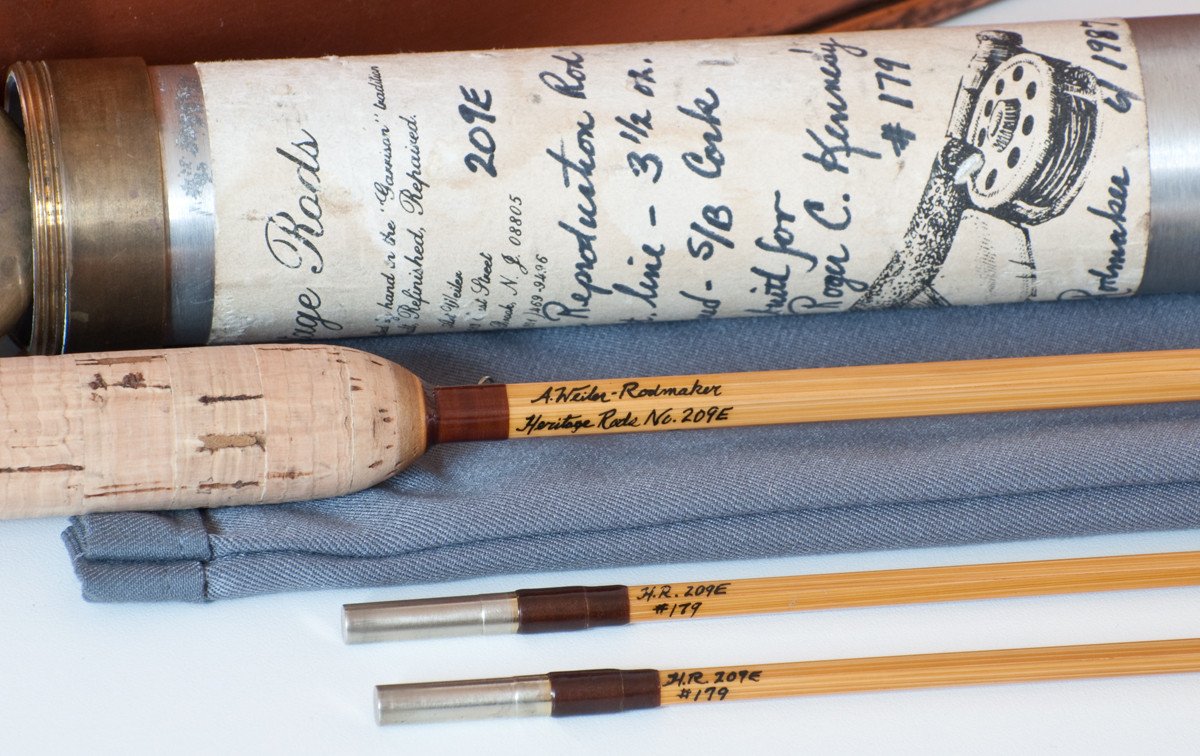 Weiler, Art - Garrison Model 209E 7'9 2/2 5-6wt Bamboo Rod 