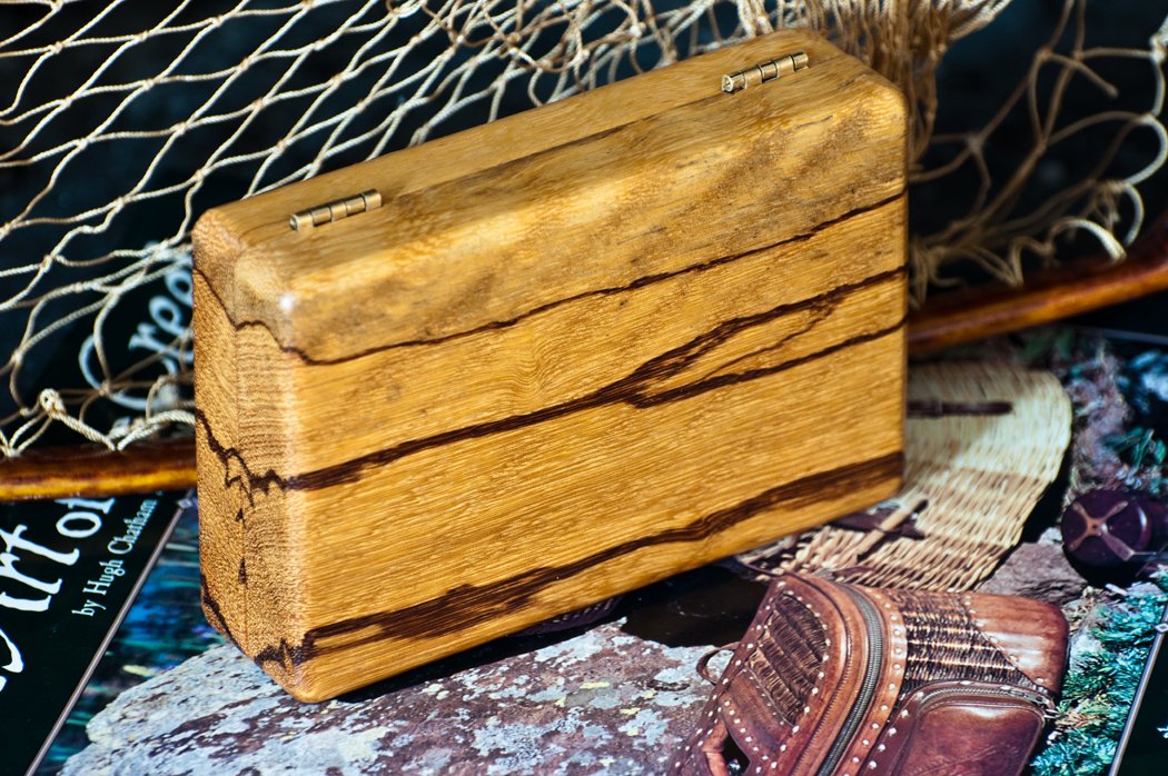 Jay Spencer Fly Box - Marbled Acacia (4x6)