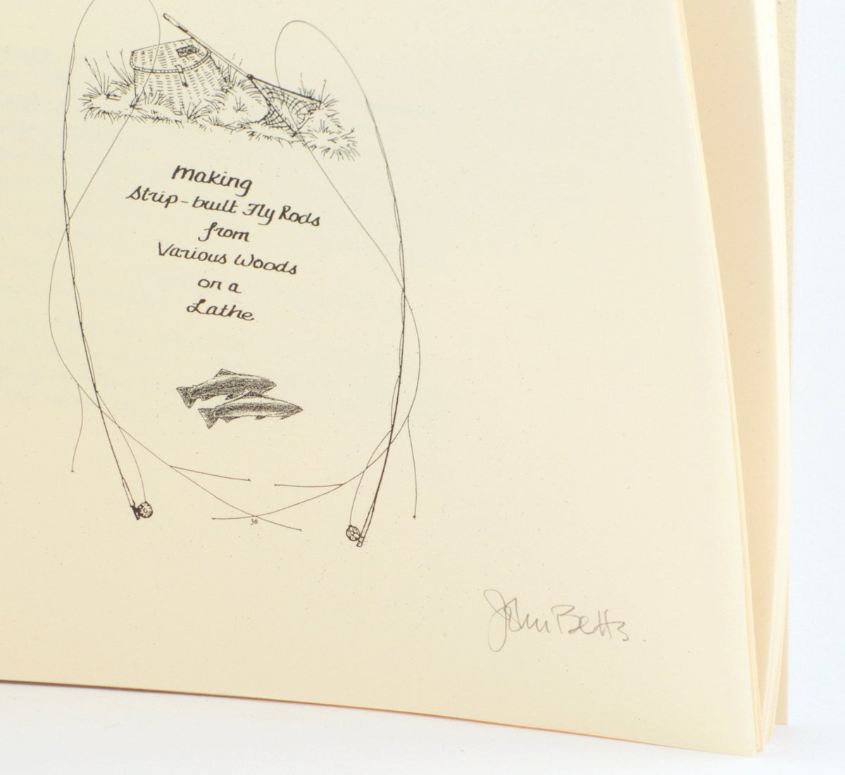 Betts, John - A Collection of Books, Flies, Framed Flies, etc. 