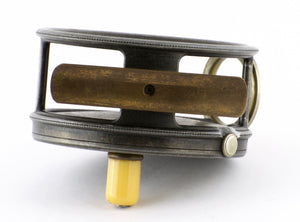 Hardy Perfect 3 1/2" Wide Drum 1912 Check Fly Reel 