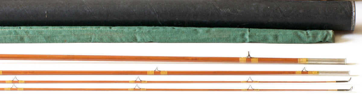 Phillipson Paragon Bamboo Rod 8'6 3/2 6wt - handle grip and reel seat detail