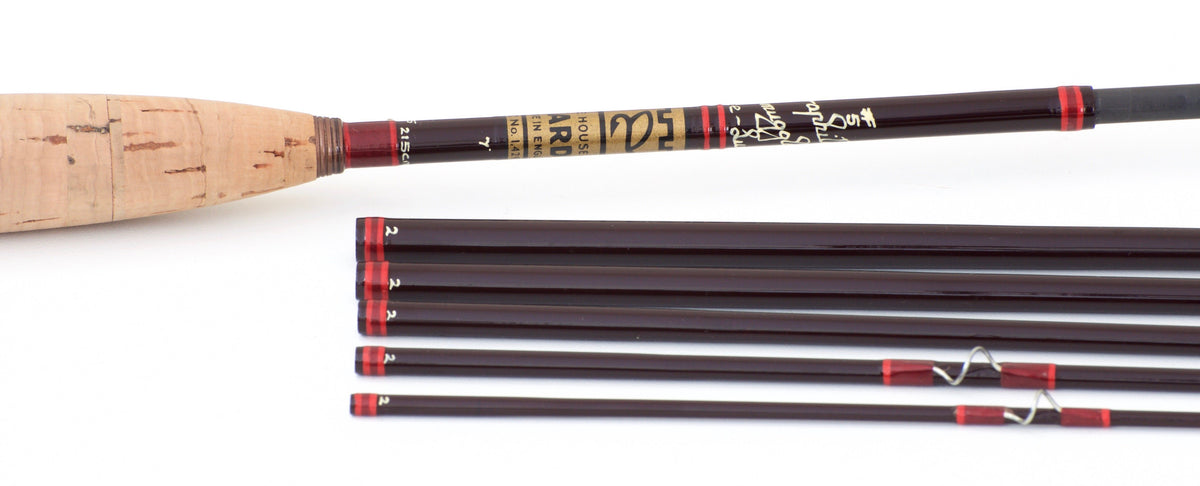 Hardy Smuggler DeLuxe 7' 5wt 6 pc. Graphite Fly Rod - ferrule joints and connections