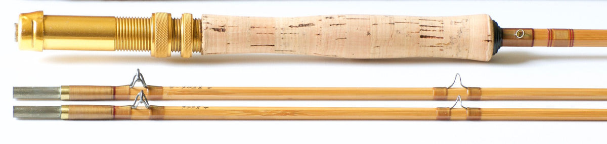 R.L. Winston Bamboo Rod SF-era 8'6" 2/2 #6 - maker signature and rod markings