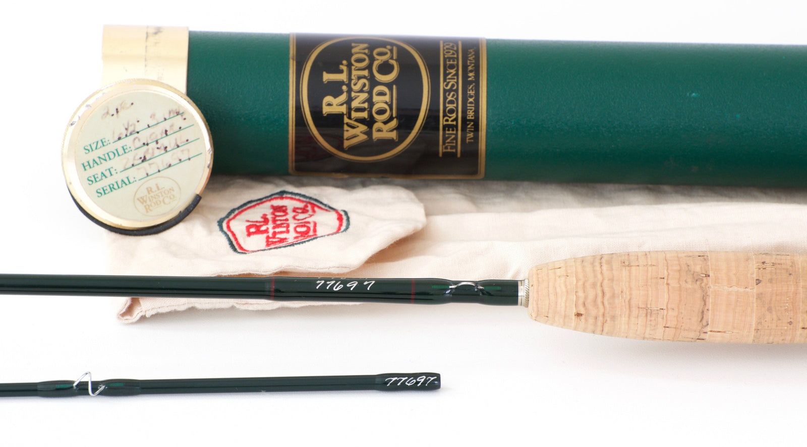 Winston IM6 6'6" 3wt 2 pc. Graphite Rod 