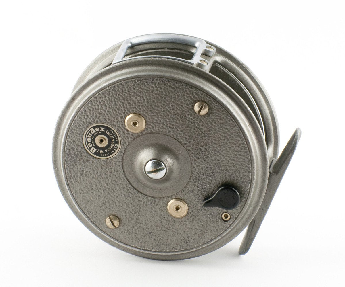 JW Young Beaudex 4" fly reel with box