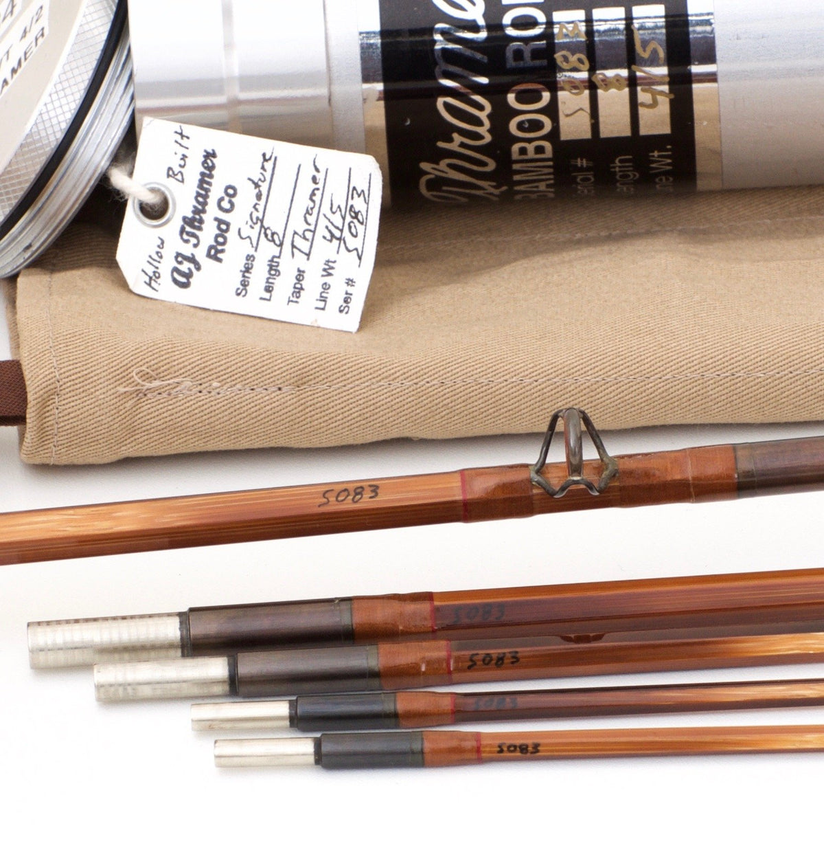 Thramer, A.J. - Signature Hollow Series Combo Bamboo Rod -- 8'4 4-5wt / 6'9 3-4wt 