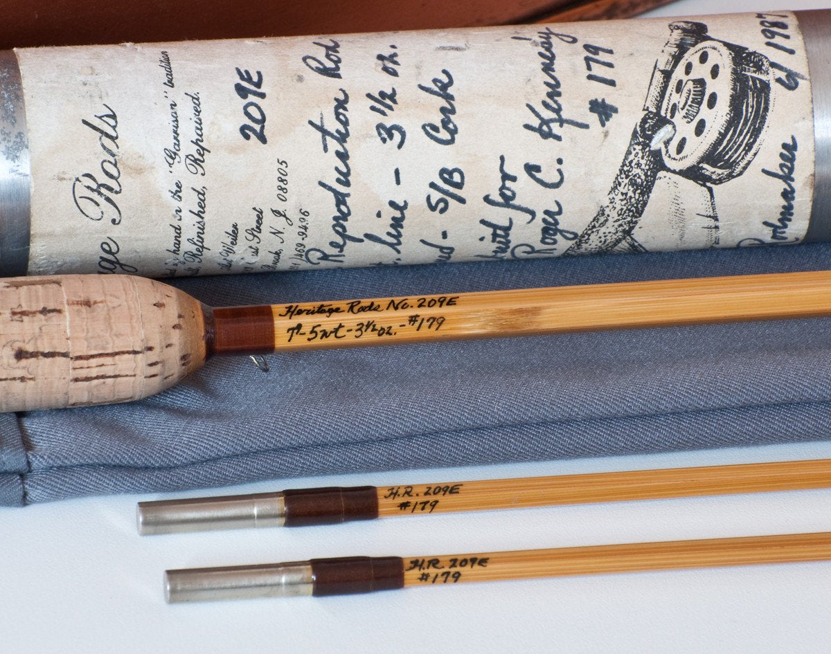 Weiler, Art - Garrison Model 209E 7'9 2/2 5-6wt Bamboo Rod