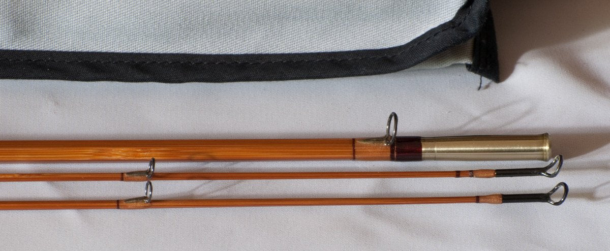 Hanson, Leon - 8'6 2/2 6-7wt Bamboo Rod 
