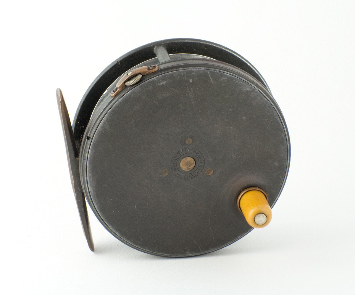 Hardy Perfect 3 7/8" 1906 Check with Hardy leather case 