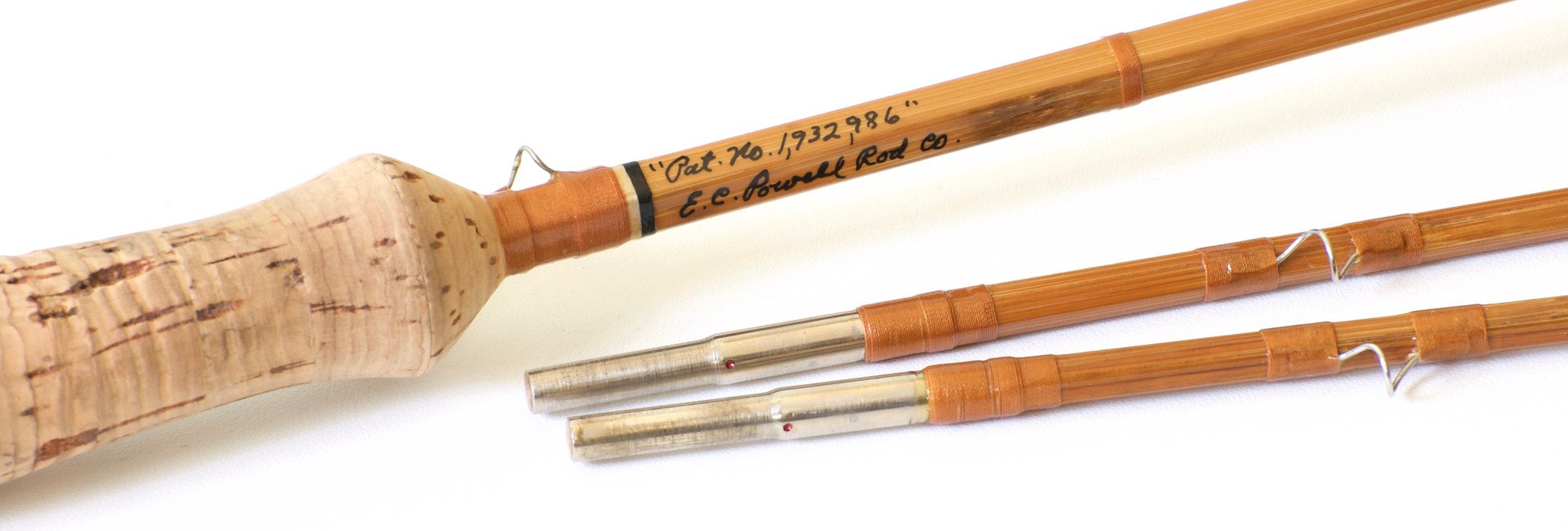 Powell, E.C. - 8'6 2/2, 4 1/8oz Bamboo Rod - Freestone Vintage Tackle
