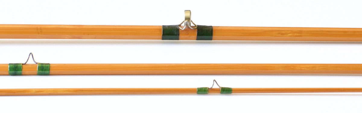 Hardy Palakona "Taupo" 10' #7 Bamboo Fly Rod 3/1 - ferrule joints and connections