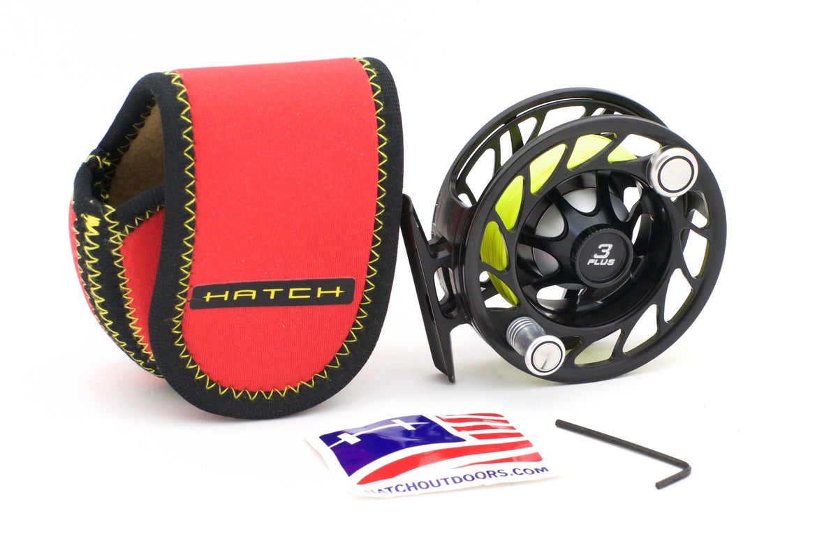 Hatch -- 3 Plus Finatic Fly Reel