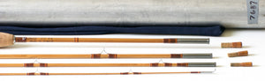 Partridge of Redditch "Poacher" 7' 4wt Bamboo Rod