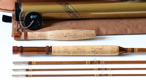 Phillipson Peerless Dry Fly Special Bamboo Rod 8'6" 3/2 6wt (2 rods in one!)