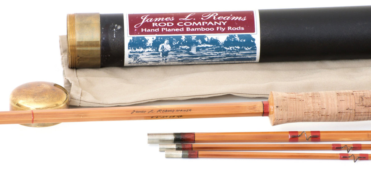 Reams, James - 8'6 3/2 5-6wt Hollowbuilt Bamboo Rod 