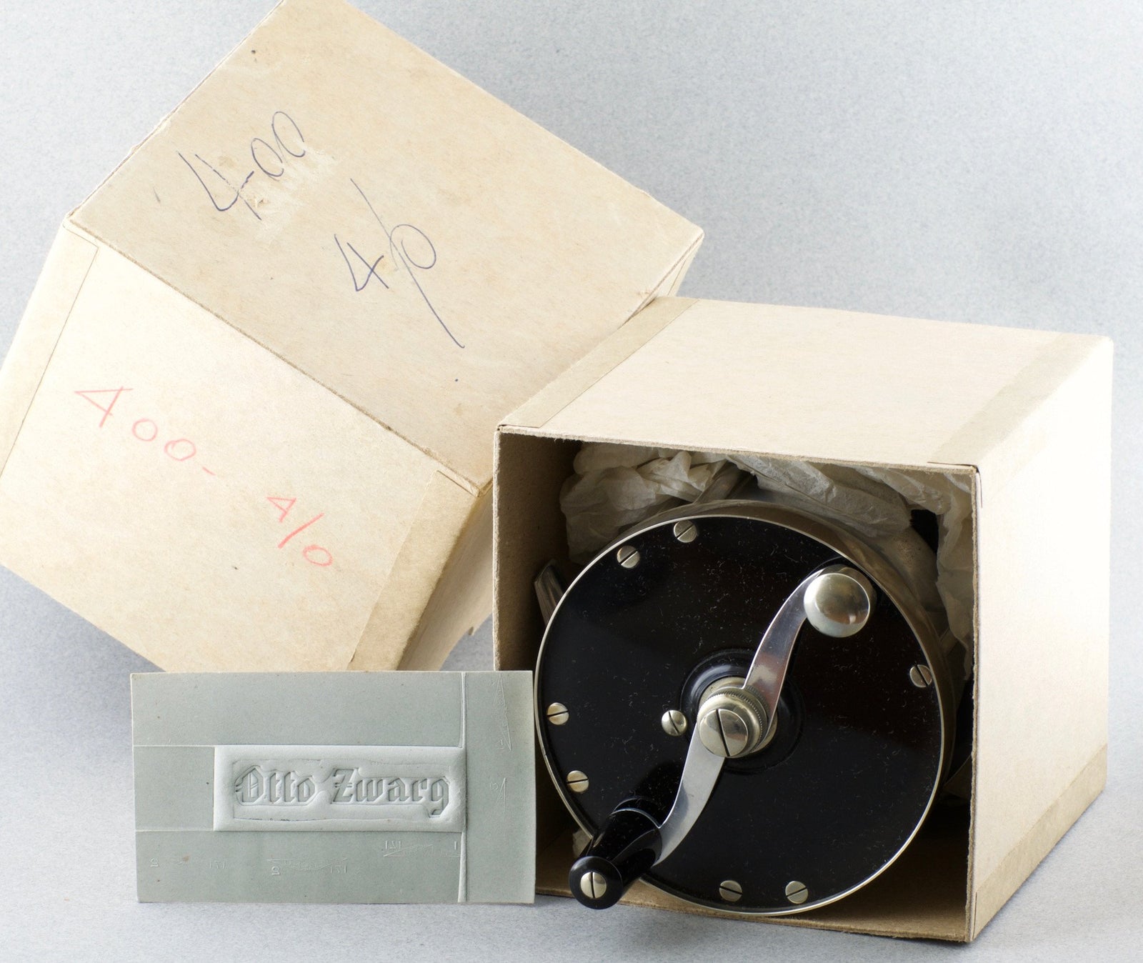 Otto Zwarg Model 400 Laurentian Fly Reel - size 4/0 with box
