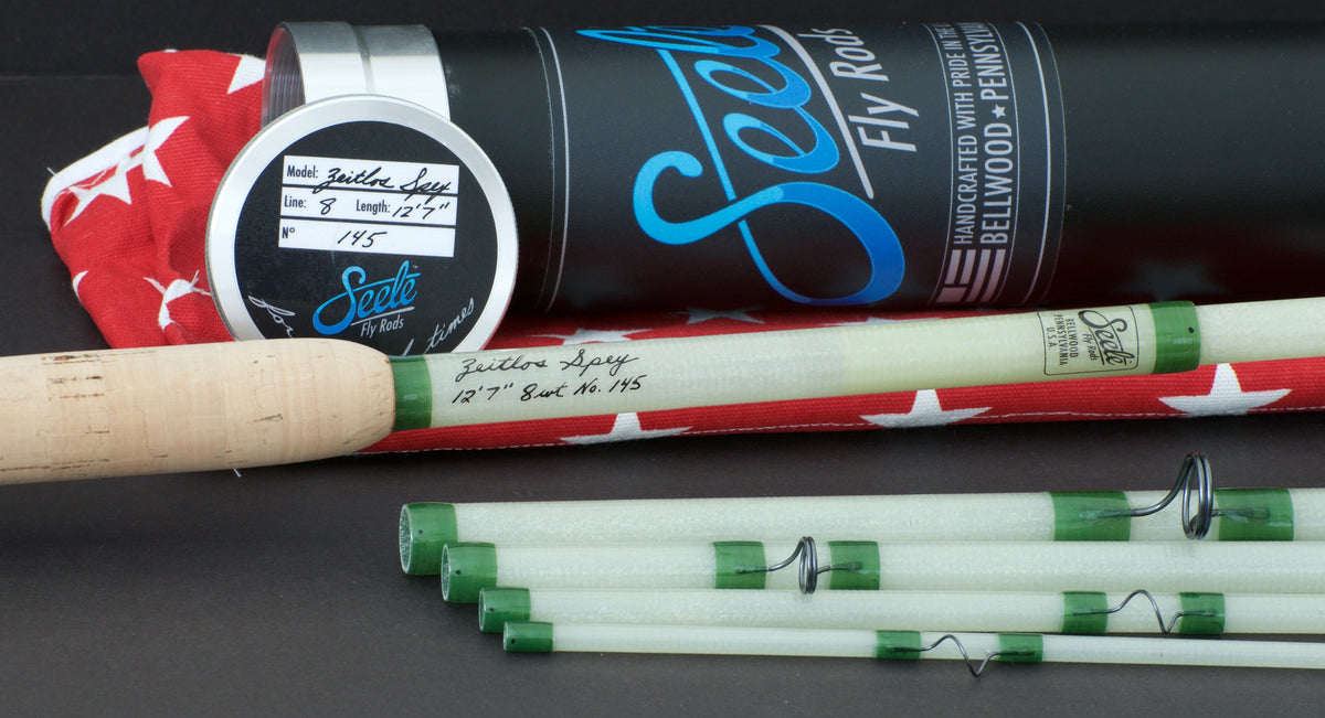 Seele Zeitlos Spey -- 12'7 8wt Fiberglass Fly Rod 