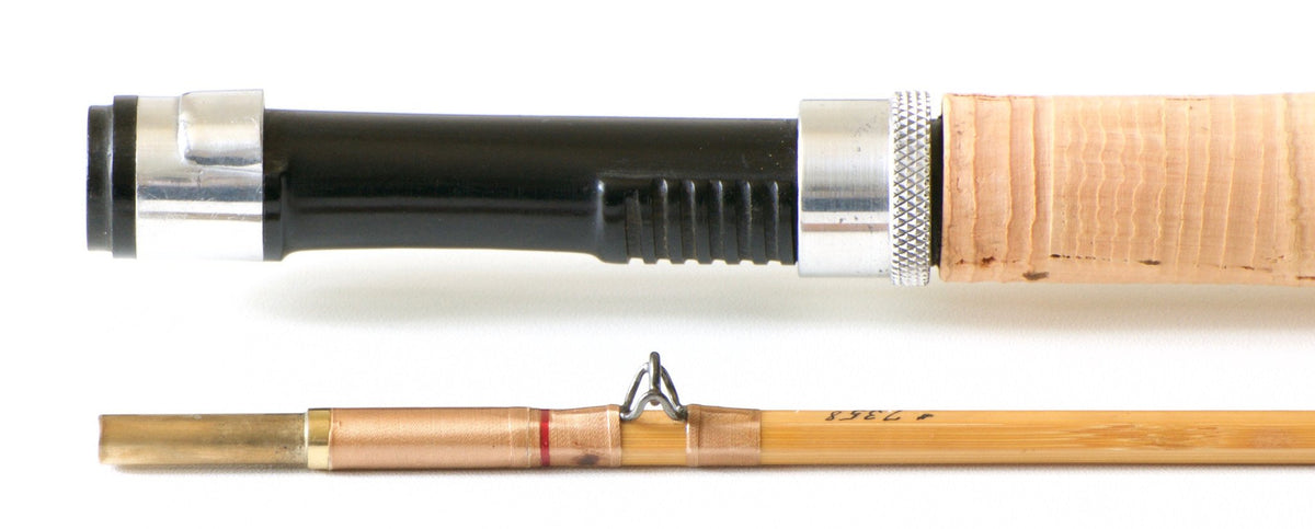 R.L. Winston Bamboo Rod SF-era 8'6" 2/1 #5/6 - guides and thread wrapping